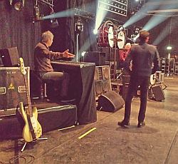 Golden Earring Twitter soundcheck picture 2 March 08, 2014 Steenwijk - De Meenthe